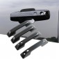 8PCS Carbon Style Car Exterior Side Door Handle Overlay Cover For BYD SHARK 2024 2025 LHD