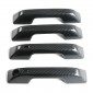 8PCS Carbon Style Car Exterior Side Door Handle Overlay Cover For BYD SHARK 2024 2025 LHD