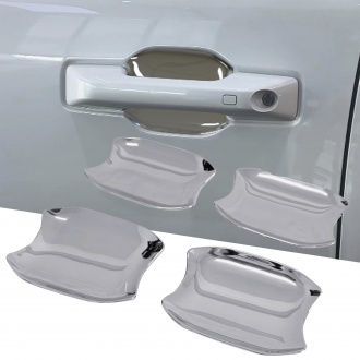 4PCS Car Exterior Handle Bowl Overlays Cover Trim For BYD SHARK 2024 2025