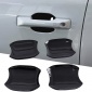 4PCS Car Exterior Handle Bowl Overlays Cover Trim For BYD SHARK 2024 2025