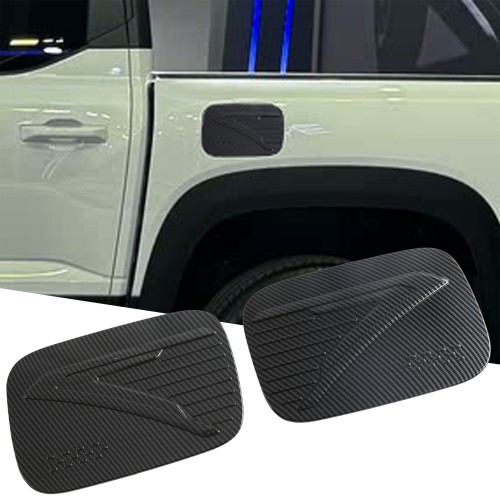 2PCS Carbon Style Gas Fuel Tank Cap Cover For BYD SHARK 2024 2025 2PCS Carbon Style Gas Fuel Tank Cap Cover For BYD SHARK 2024 2025