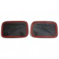 2PCS Carbon Style Gas Fuel Tank Cap Cover For BYD SHARK 2024 2025