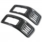2PCS Carbon Style Front Side Air Condition Vent Cover Trim For BYD SHARK 2024 2025