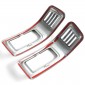2PCS Carbon Style Front Side Air Condition Vent Cover Trim For BYD SHARK 2024 2025