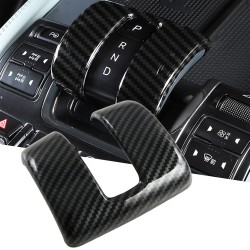 1PCS Carbon Style Gear Shift Knob Cover Trim For BYD SHARK 2024 2025