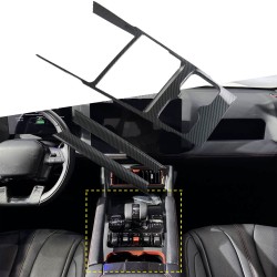 3PCS Carbon Style Gear Shift Box Panel Cover Trim For BYD SHARK 2024 2025