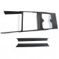 3PCS Carbon Style Gear Shift Box Panel Cover Trim For BYD SHARK 2024 2025