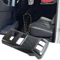 Carbon Style Rear Air Outlet Vent Panel Cover Trim For BYD SHARK 2024 2025