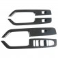 Carbon Style Inner Door Armrest Window Lift Cover Trim For BYD SHARK 2024 2025
