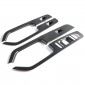 Carbon Style Inner Door Armrest Window Lift Cover Trim For BYD SHARK 2024 2025