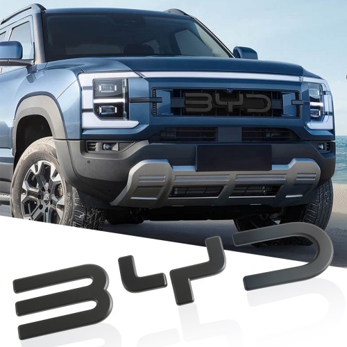 6PCS ABS Front And Rear Emblem Cover For BYD SHARK 2024 2025 6PCS ABS Front And Rear Emblem Cover For BYD SHARK 2024 2025