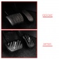 2PCS Aluminum Fuel Gas Brake Footrest Pedal Cover For Toyota C-HR CHR 2016-2021