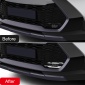 Not Fit For GR Sport version!!! Glossy Silver Style ABS Front Fog Light Lamp Decor Cover For Toyota C-HR CHR 2024 2025