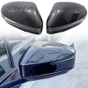 2PCS Carbon Style Rearview Side Mirror Cover Trim For Toyota C-HR CHR 2024-2025/ Crown 2023-2025