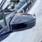 2PCS Carbon Style Rearview Side Mirror Cover Trim For Toyota C-HR CHR 2024-2025/ Crown 2023-2025