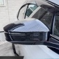 2PCS Carbon Style Rearview Side Mirror Cover Trim For Toyota C-HR CHR 2024-2025/ Crown 2023-2025