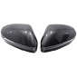 2PCS Carbon Style Rearview Side Mirror Cover Trim For Toyota C-HR CHR 2024-2025/ Crown 2023-2025
