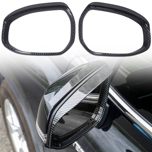 2PCS Rearview Side Door Mirror Overlays Cover Frame Decor For Toyota C-HR CHR 2024 2025 / Crown 2023 2024 2025 2PCS Rearview Side Door Mirror Overlays Cover Frame Decor For Toyota C-HR CHR 2024 2025 / Crown 2023 2024 2025