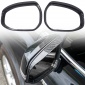 2PCS Rearview Side Door Mirror Overlays Cover Frame Decor For Toyota C-HR CHR 2024 2025 / Crown 2023 2024 2025