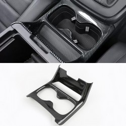 ABS Carbon Style Water Cup Holder Cover Trim For Honda CRV CR-V 2023