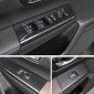 Carbon Style Inner Door Armrest Window Lift Down Switch Button Cover Trims Panel For Honda CRV CR-V 2023