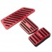 3pcs Aluminum Alloy Material Gas Brake Footrest Pedal Cover For Honda CRV CR-V 2023