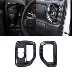 Not suitable for High-Equipped!!!! left and right Air Vent Outlet Trim 2pcs For Chevrolet SILVERADO 2019-2022
