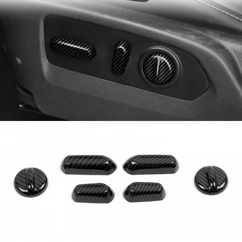  Interior Car Seat Adjustment Button Cover Trim For Chevrolet SILVERADO 2019-2022