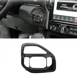 Suitable For High-Equipped!!!Real Carbon Drive Mode Button Panel For Dodge RAM 1500 TRX 2019-2023