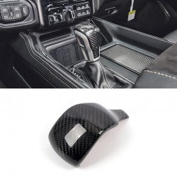 Real Carbon Shift Knob Cover For Dodge RAM 1500 TRX 2019-2023