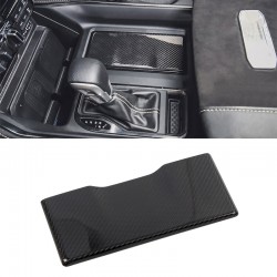 Real Carbon Gear Shift Water Cup Panel Trim For Dodge RAM 1500 TRX 2019-2023