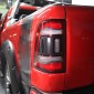  Carbon Style Rear Tail Light Tail Lamp Cover For Dodge Ram 1500 2019-2021 / RAM 1500 TRX 2021-2023