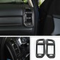 Carbon Fiber Dashboard Side A/C Vent Frame Cover Trim For Dodge RAM 1500 TRX 2021-2023