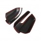 Carbon Fiber Rearview Side Mirror Cover Decoration Cover 2PCS For Dodge RAM 1500 TRX 2021-2023