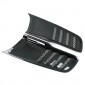 2PCS Carbon Style Front Hood Scoop Intake Vent Bonnet Cover Trim For Dodge Ram 1500 TRX 2021 2022 2023