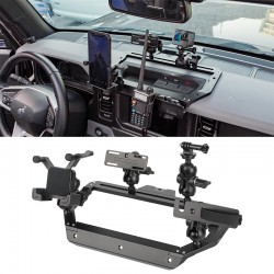 Aluminum Alloy Center Console Dashboard Mount Phone Holder For Ford Bronco 2/4 Door 2021 2022 2023 2024