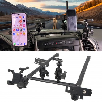 Central Control Multifunctional Integrated Bracket Mobile Phone Holder For Ford F150 2015-2020