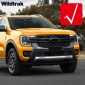 ABS Front Middle Grille Insert Bumper Overlay Ford Ranger 2023 2024 2025