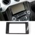 ABS Car Interior Navigation GPS Frame Decoration Cover For Ford Mustang 2015-2023