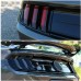 Smoked Black Style Car Rear Tail Light Lamp Decoration Stickers For Ford Mustang 2018-2022