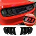 Smoked Black Style Car Rear Tail Light Lamp Decoration Stickers For Ford Mustang 2018-2022