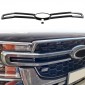 Only Suitable For High-Equipped!!!4PCS Front Grille Moulding Cover Rod For Ford Ranger WILDTRAK/XL/XLT 2023-2024