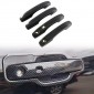 Door Handle With Smart Key Holes Cover 4pcs For Ford Ranger 2023-2024