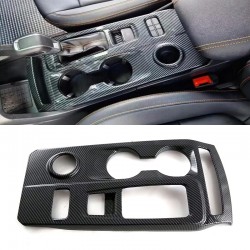 Carbon Style Gear Shift Box Panel Cover Trim For Ford Ranger 2023-2024 Right Hand Drive