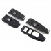 Carbon Style Window Switch Button Lifter Cover Trim For Ford Ranger 2023-2024