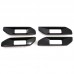 Carbon Style Interior Door Handles Bowl Cover For Ford Ranger 2023-2024