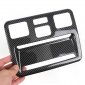 Carbon Style Front Reading Light Frame Overlay Cover Trim For Ford Puma 2019-2023