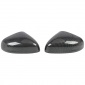 4PCS Carbon Style Rearview Side Mirror Cover Trim For Ford Puma 2019-2023