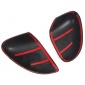 4PCS Carbon Style Rearview Side Mirror Cover Trim For Ford Puma 2019-2023