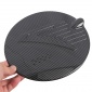 Carbon Style Gas Fuel Tank Cap Overlay Cover Trim For Ford Puma 2019-2023